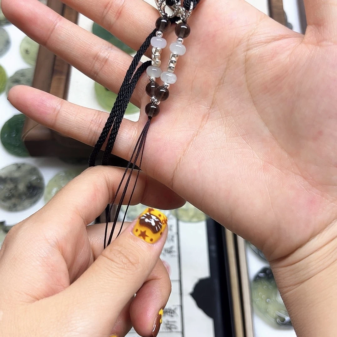 合金蛇纹石玉吊坠(赠链)