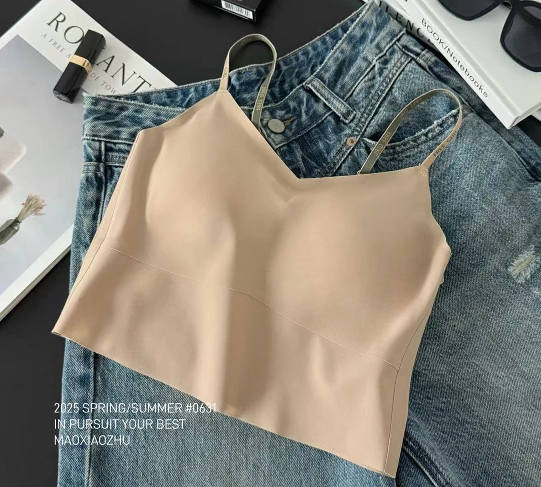 无痕裸感可外穿粉底液吊带