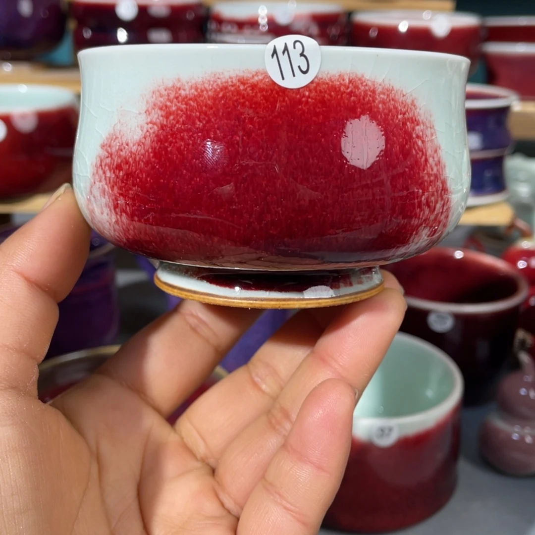 瓷片纯手工制作……微微瑕