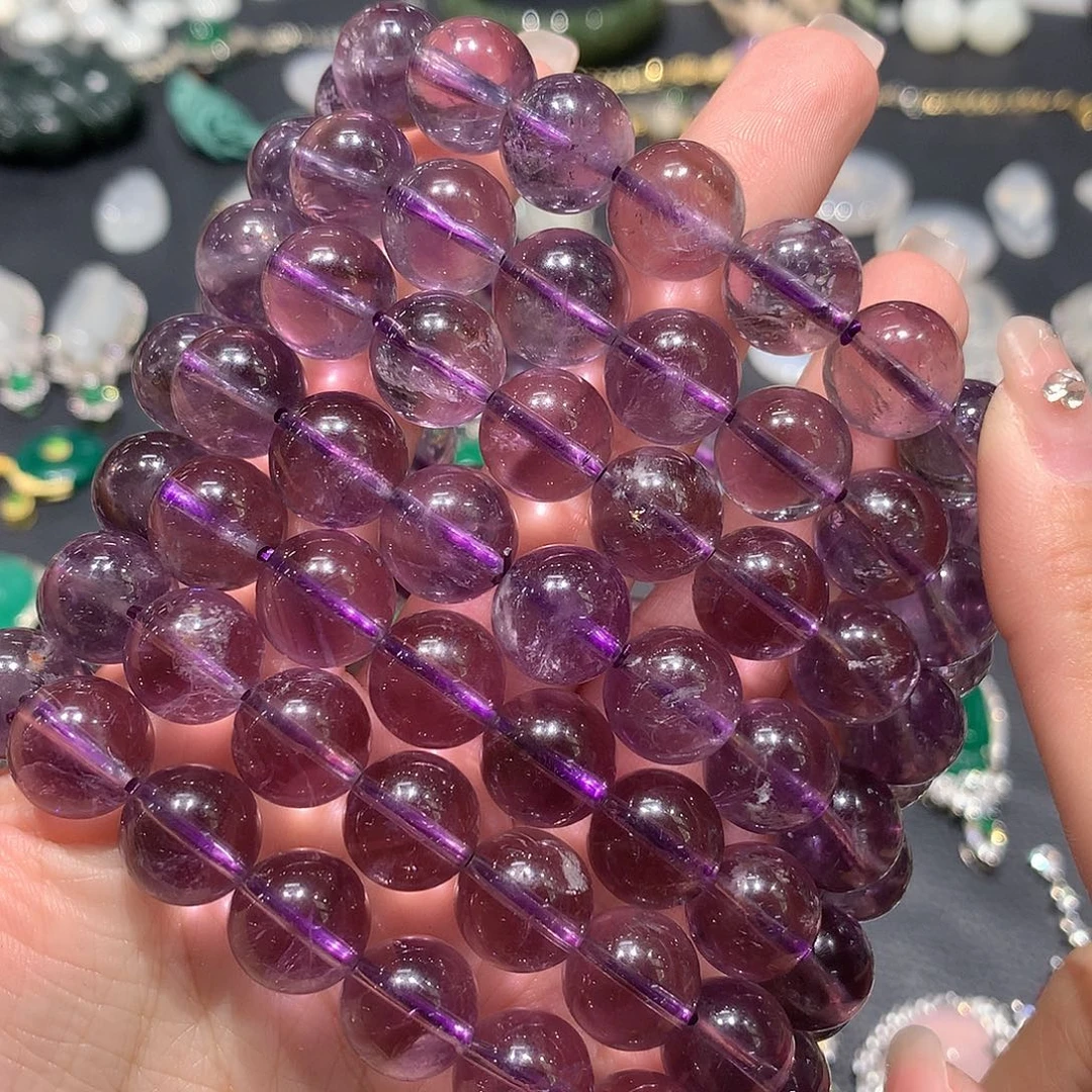 紫晶未镶嵌珠宝半成品