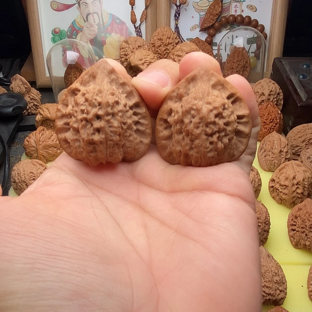 把件文玩核桃朱雀狮子头39