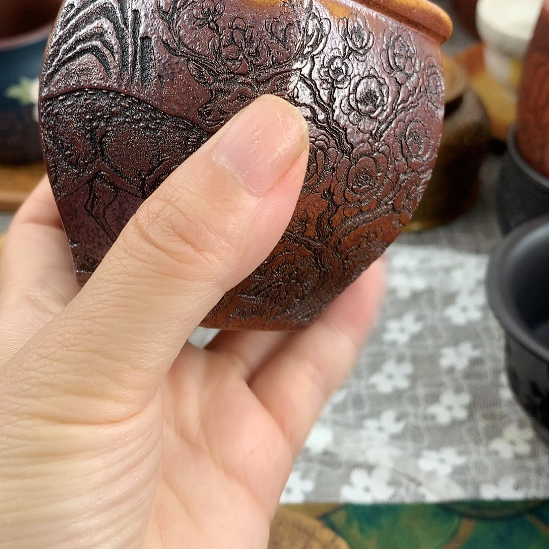 紫砂茶杯高端主人杯