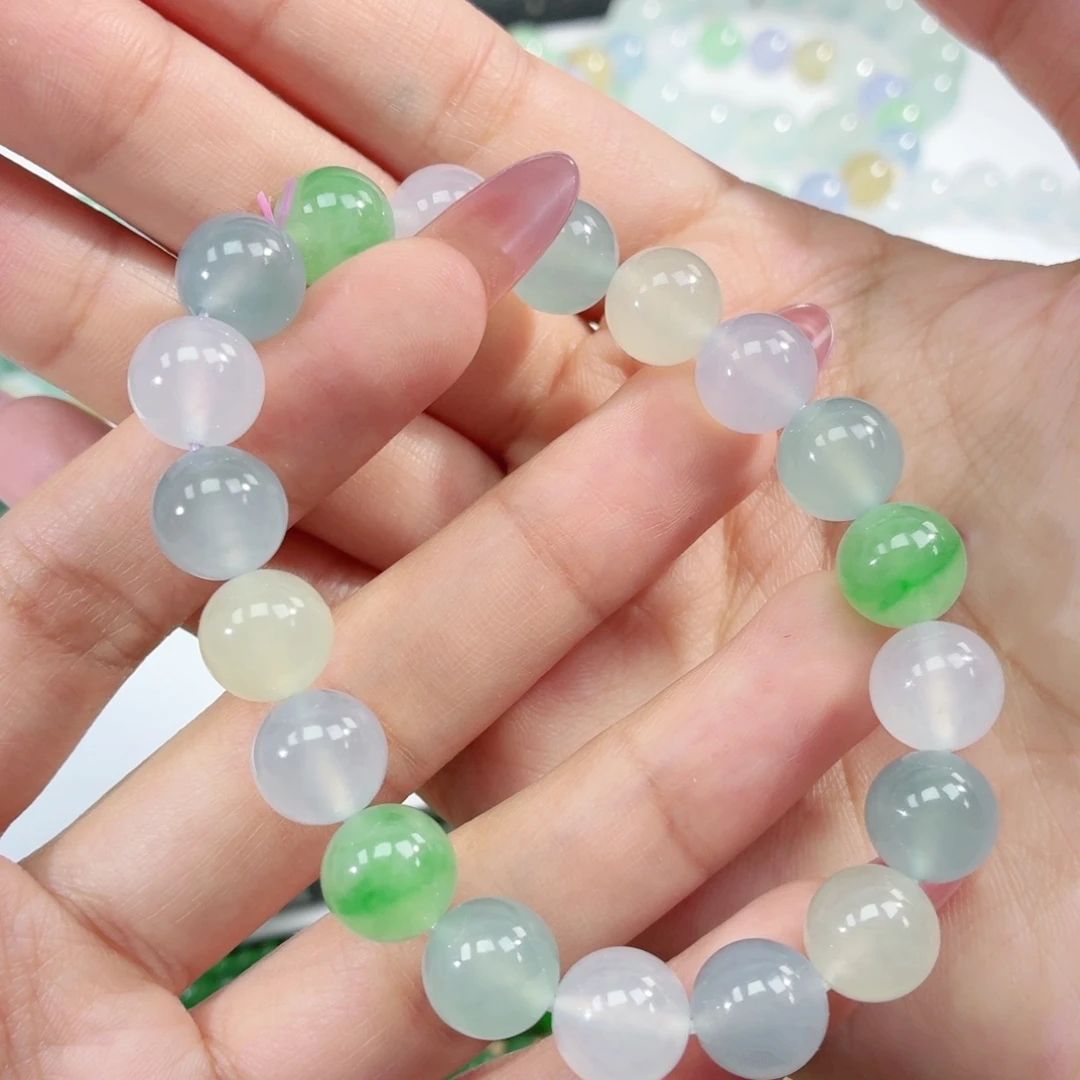 翡翠未镶嵌手链翡翠