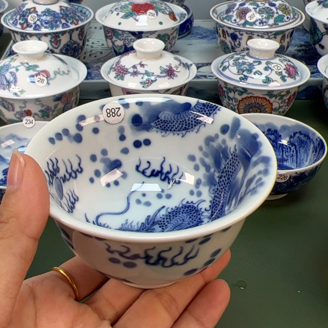 木木景德镇纯手绘茶具288