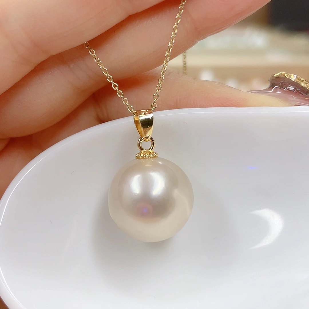 淡水珍珠未镶嵌吊坠(赠链)