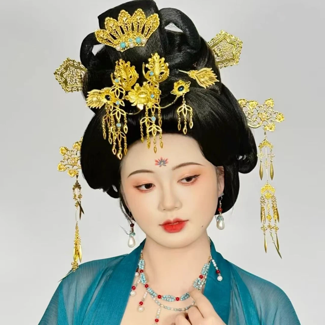 古装插梳秀禾发簪簪子饰品千金风明制复古簪发头饰