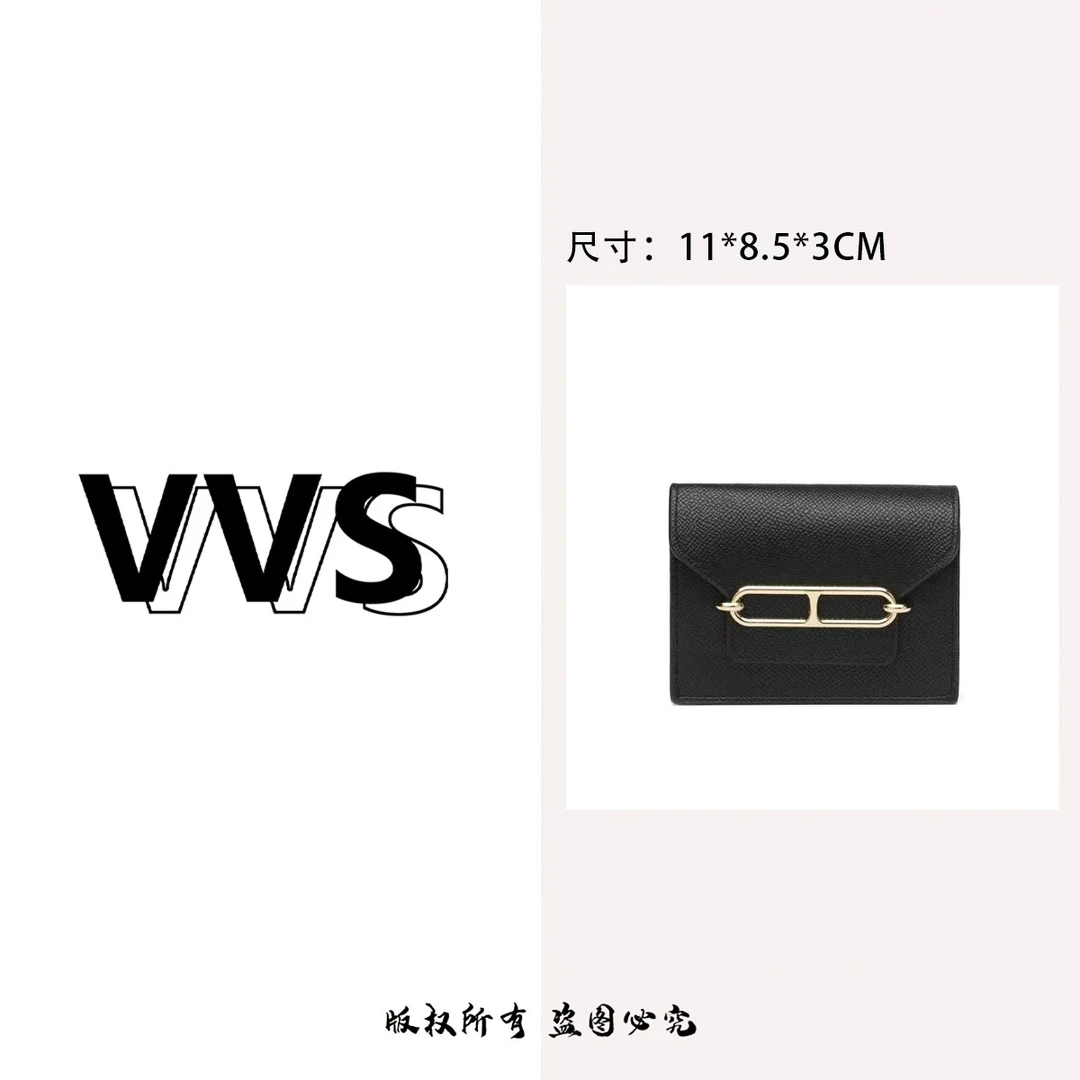 COVERAL KLORS卡尔蔻斯时尚金扣猪鼻子证件包经典简约轻奢小卡包