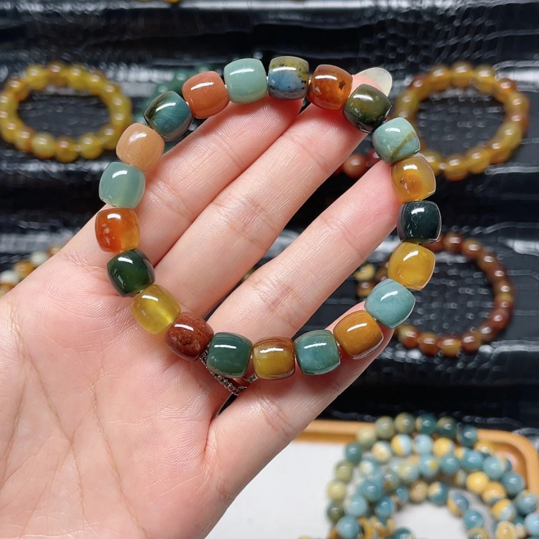 【闪购商品】未镶嵌蛇纹石玉手串