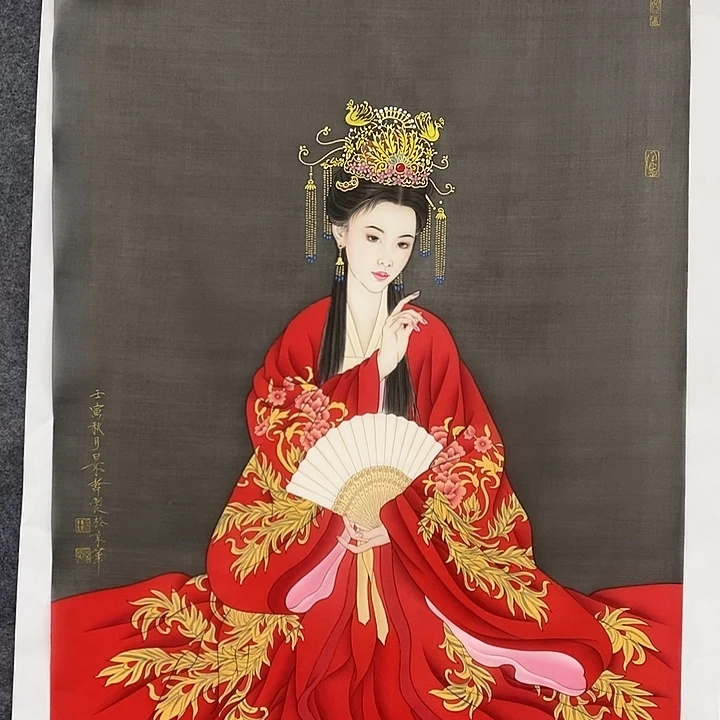 叫***哥国画作品多次入选
