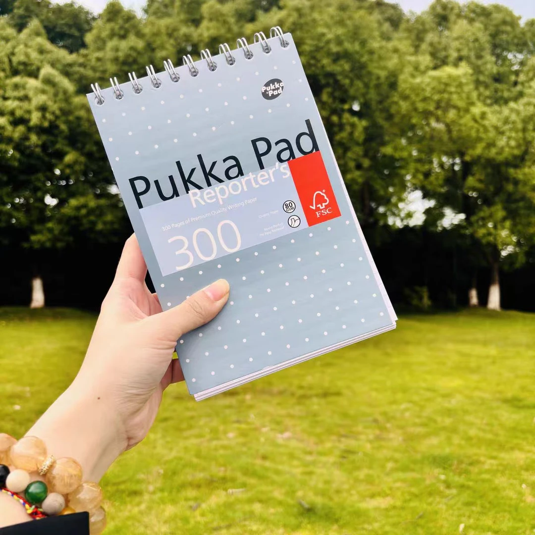 Pukka  Pad 上翻A5左右蓝色300页横线 80克 8mm