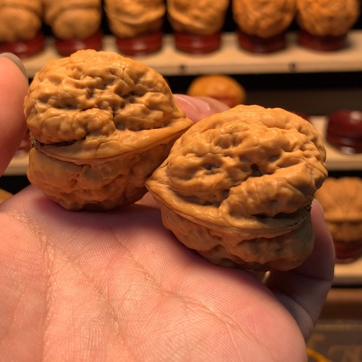 木***沙文玩核桃把件38箭毒蛙