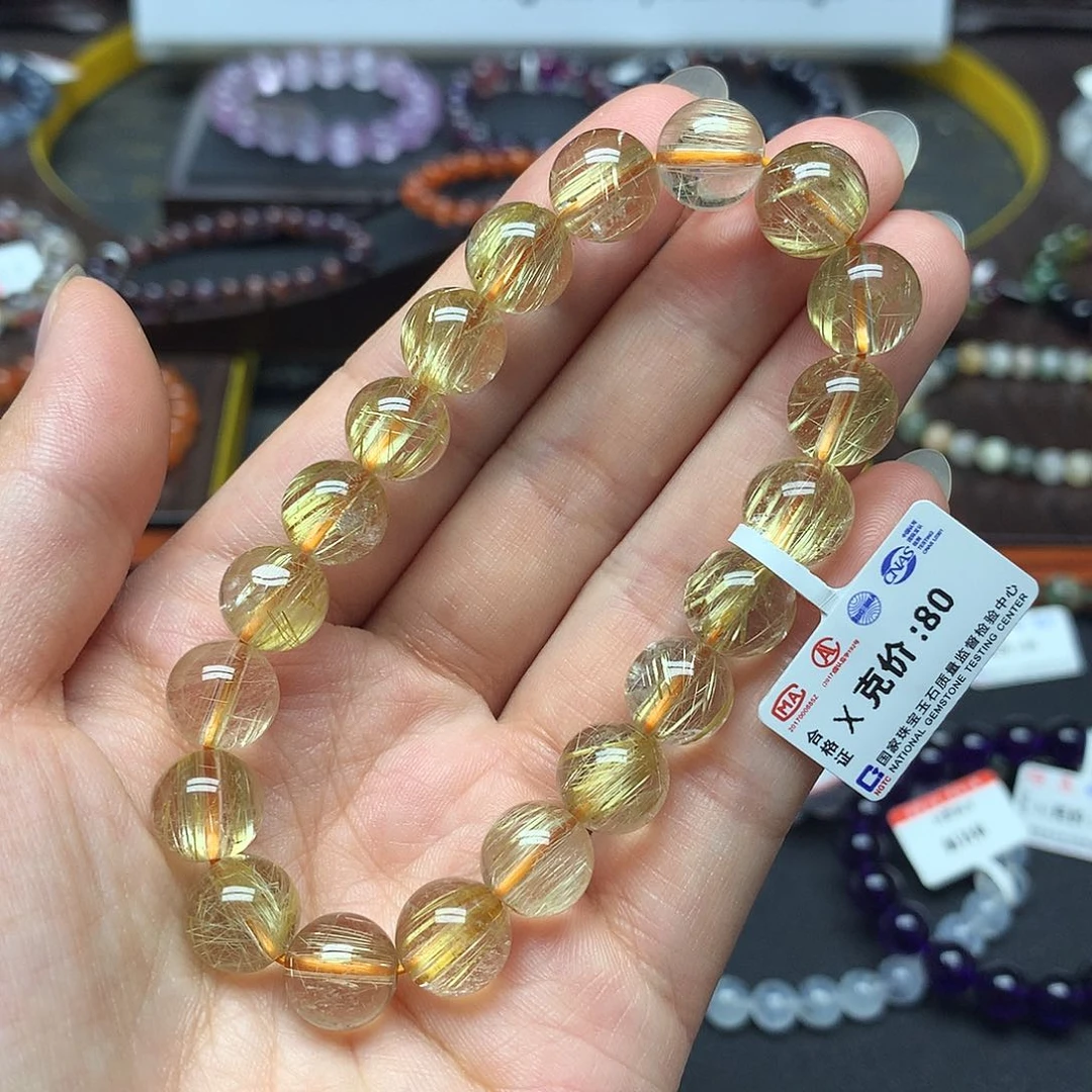 水晶手链未镶嵌手链