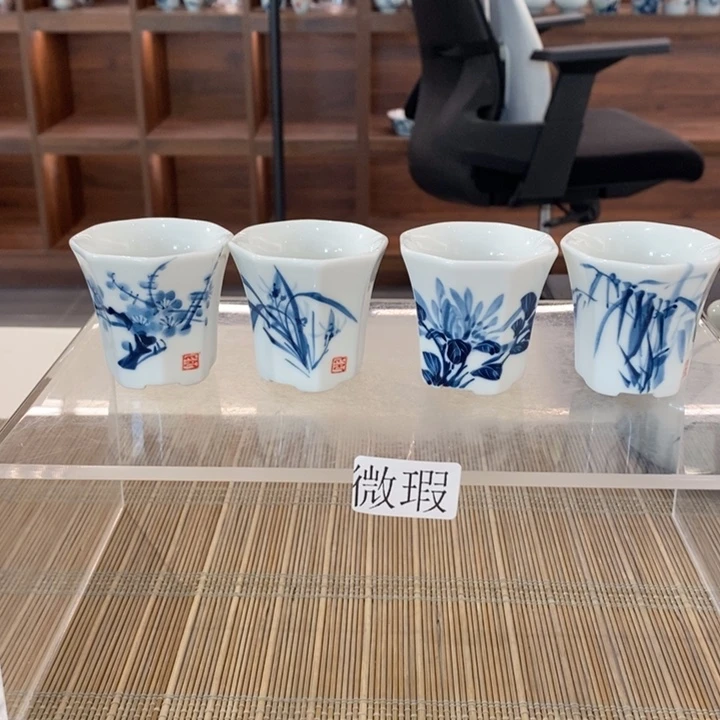 釉下老陶泥手工绘制