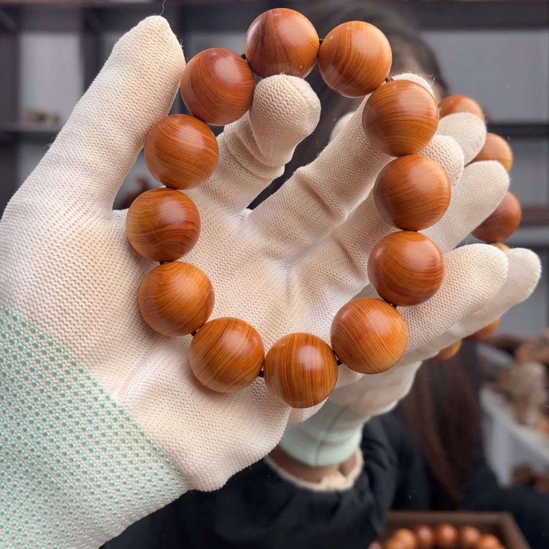 手串/手链柏木（崖柏） 红油乱纹2.0骨料药香45 开播福利