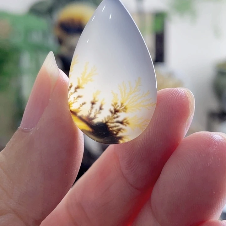 未镶嵌玛瑙/玉髓珠宝半成品