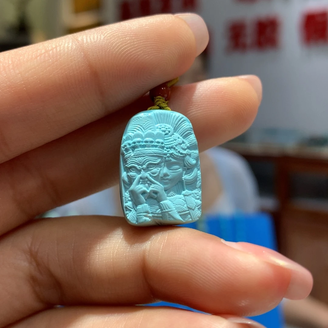 绿松石未镶嵌配饰