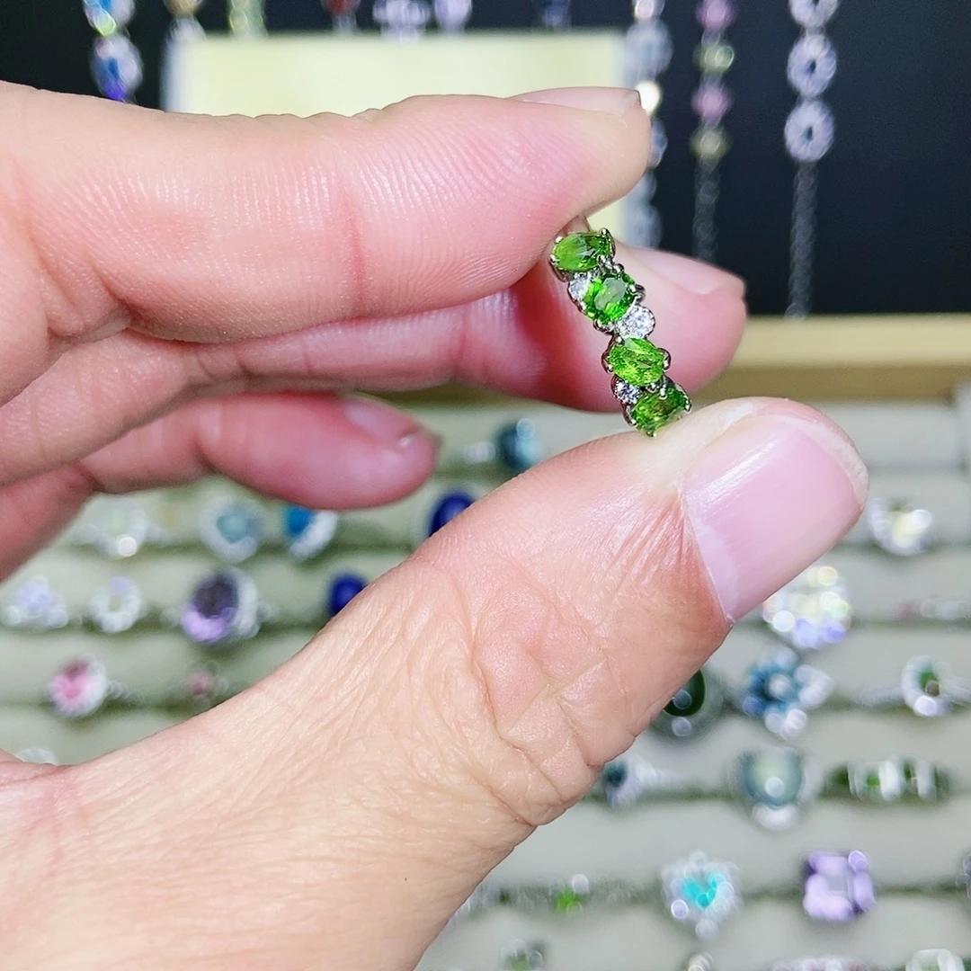 【闪购商品】未镶嵌透辉石戒指