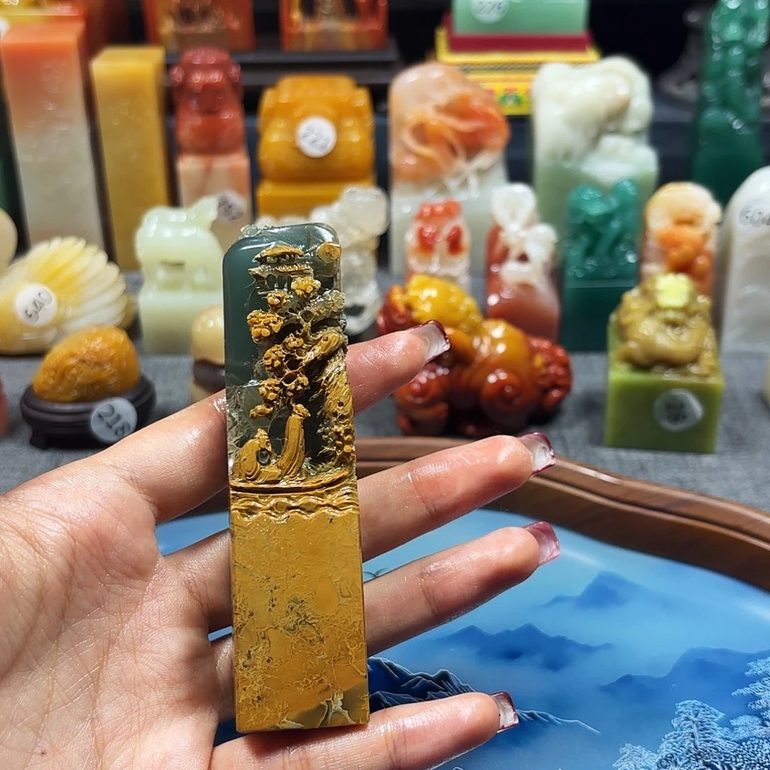 印石昌化石寿山石印章