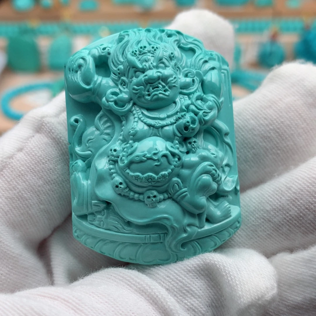 绿松石未镶嵌珠宝奇石44.5克