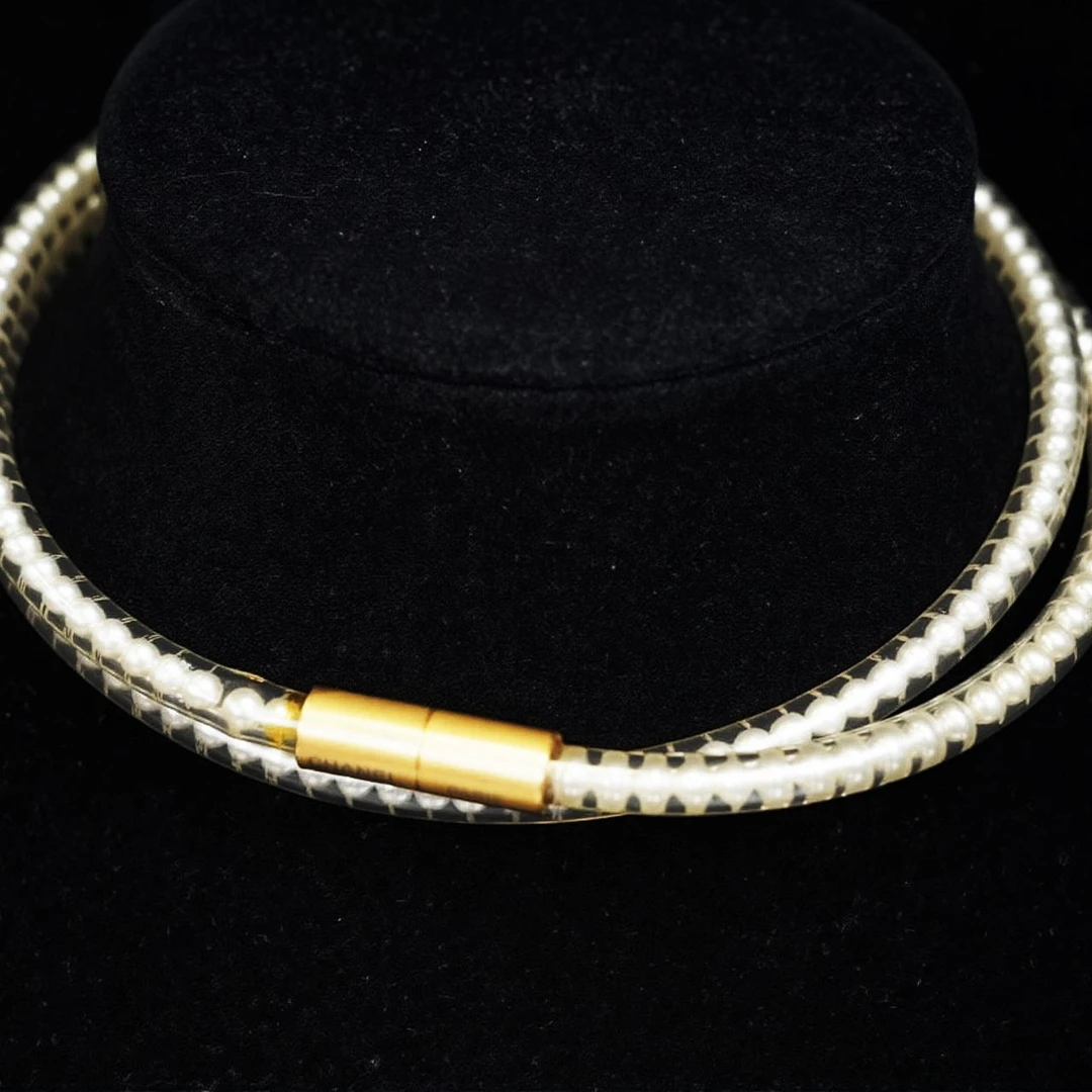 Chanel 珍珠软管项链