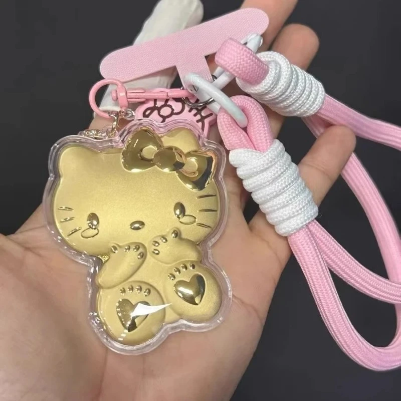 爆款KT猫手机链钥匙扣挂件送女友包包可爱卡通hellokitty