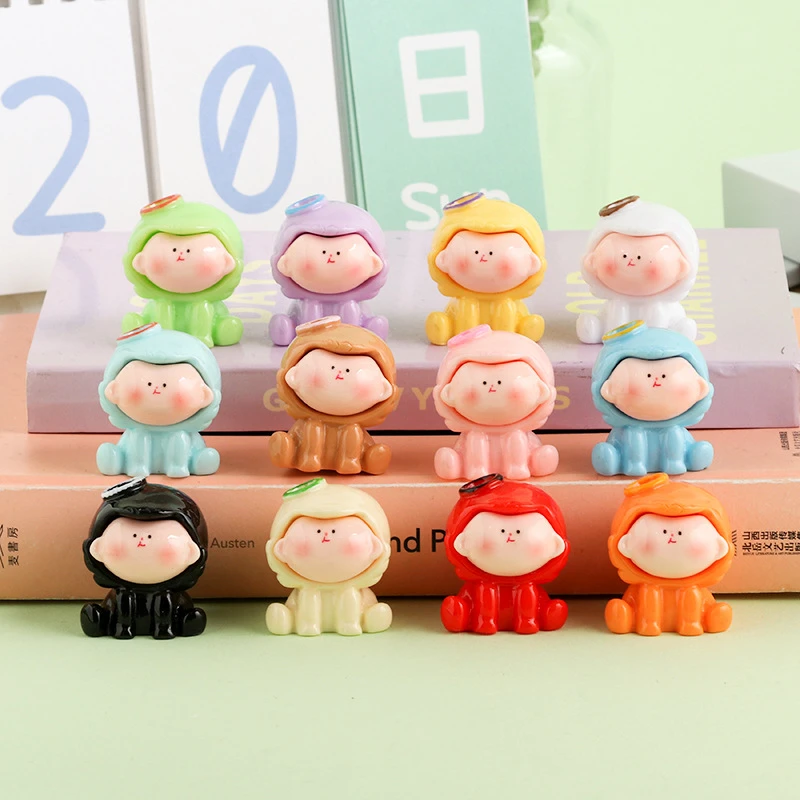 天使小萌粒夜光DIY手工配件发饰创意装饰材料仿真小摆件