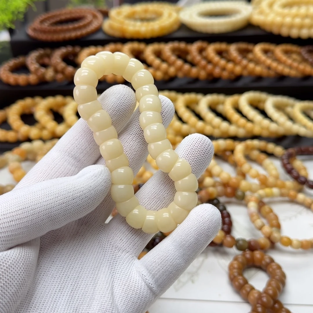 手串菩提根/象牙果卡12大肠 精工 5年