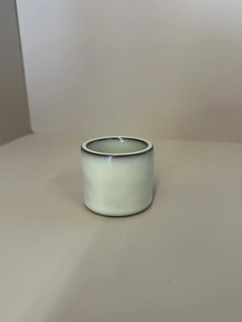 月白·哥窑·大扳指杯·主人杯·高端