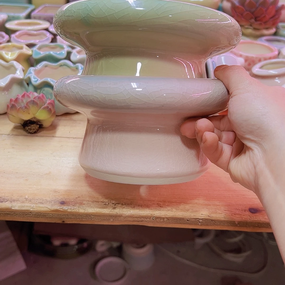 陶瓷花盆当场凑满12包邮