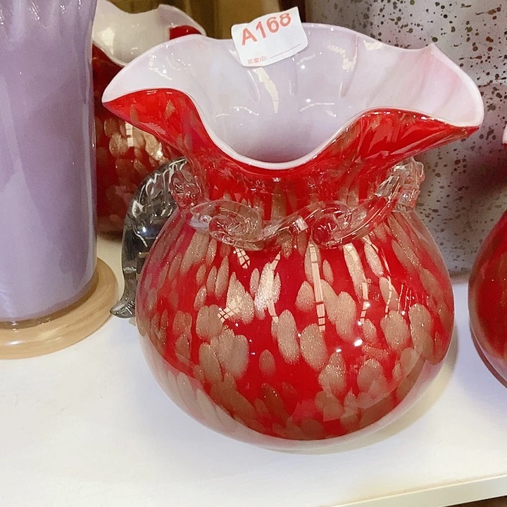 幸**生琉璃花瓶高度20厘米9厘米