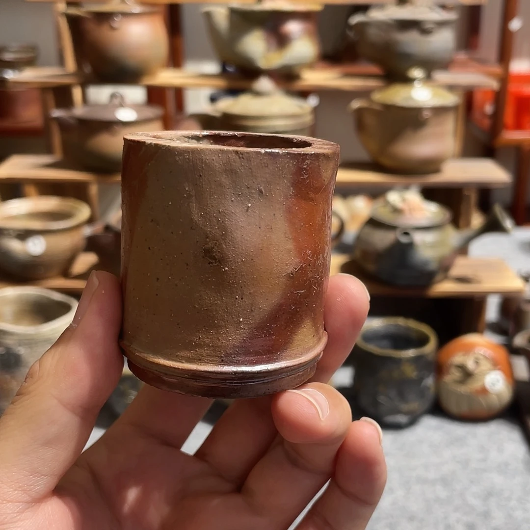 备前烧茶杯茶盘的