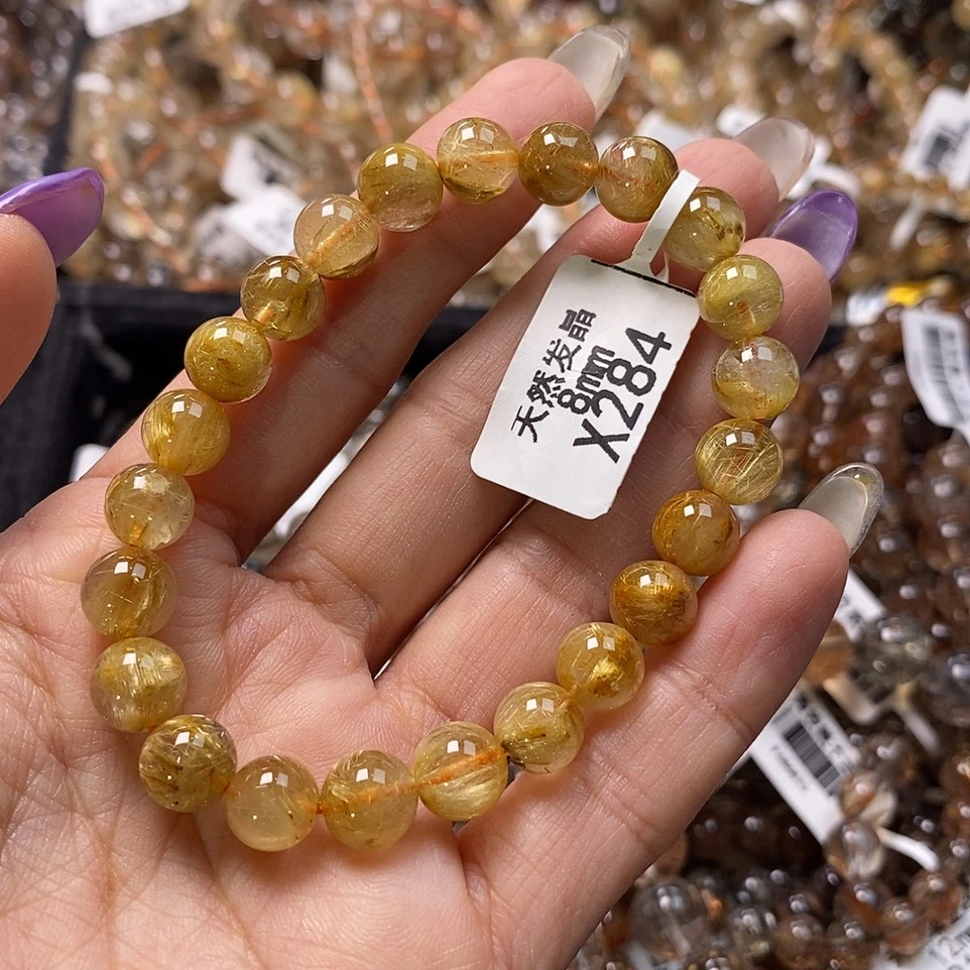 水晶未镶嵌手链水