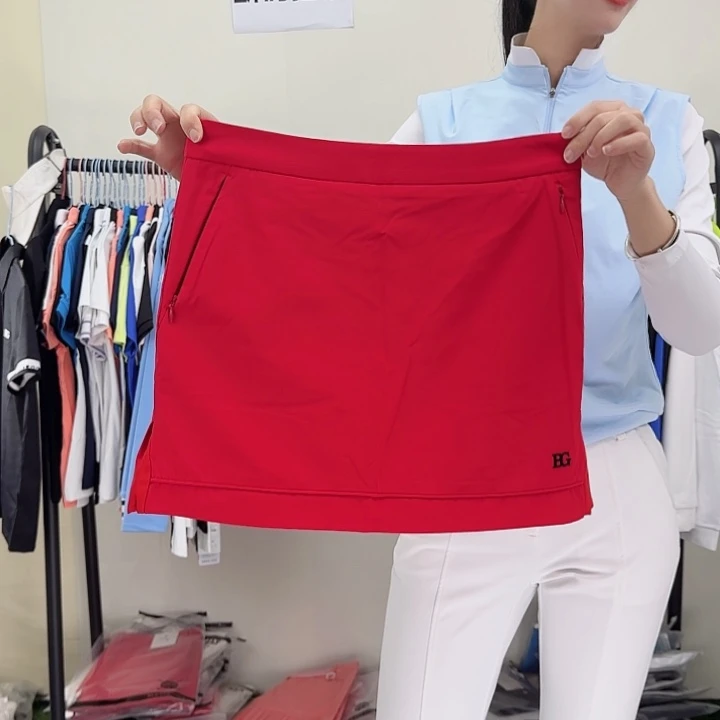 P***呀高尔夫短裙，22021红色M