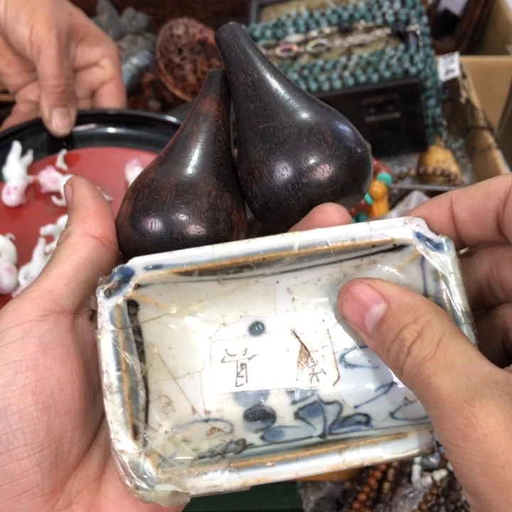 陶瓷孤品单件车里拍