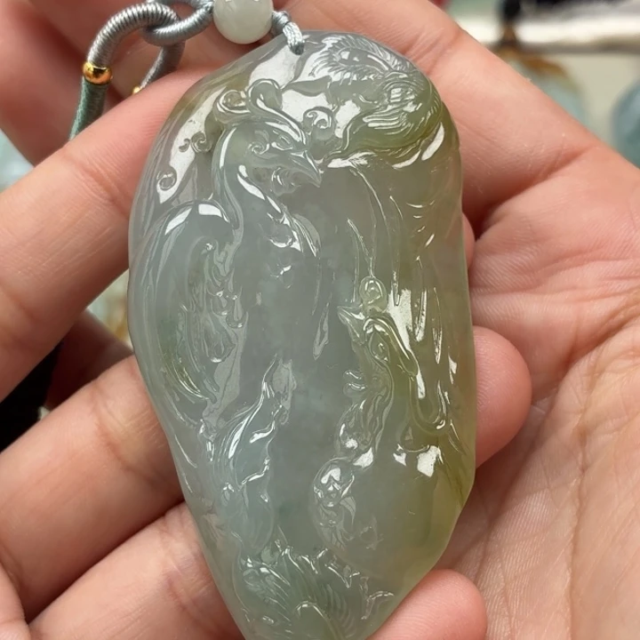 翡翠未镶嵌颈饰天然翡翠a货