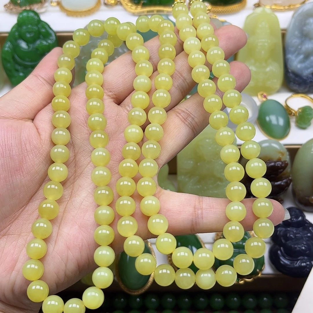 项链未镶嵌和田玉卡8