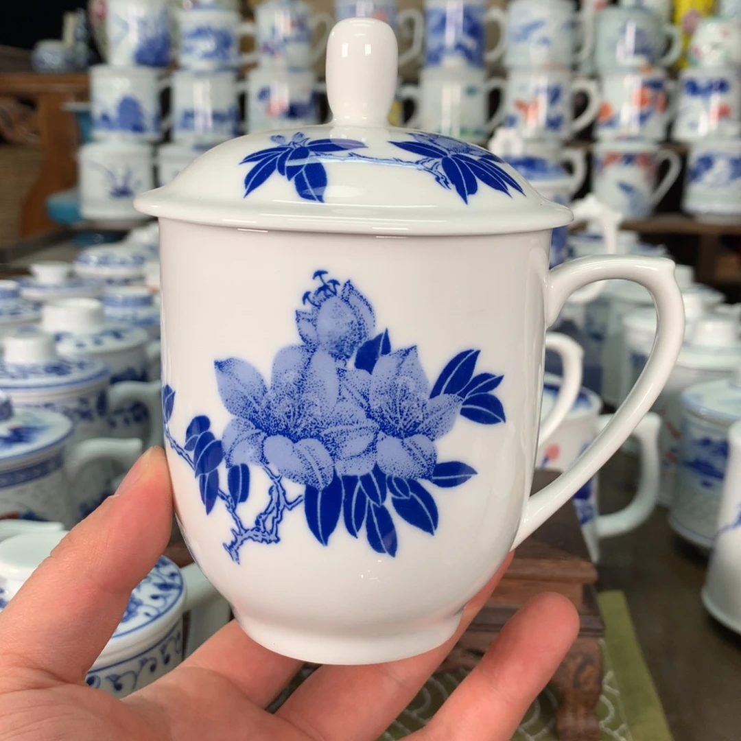 景德镇陶瓷高温办公杯