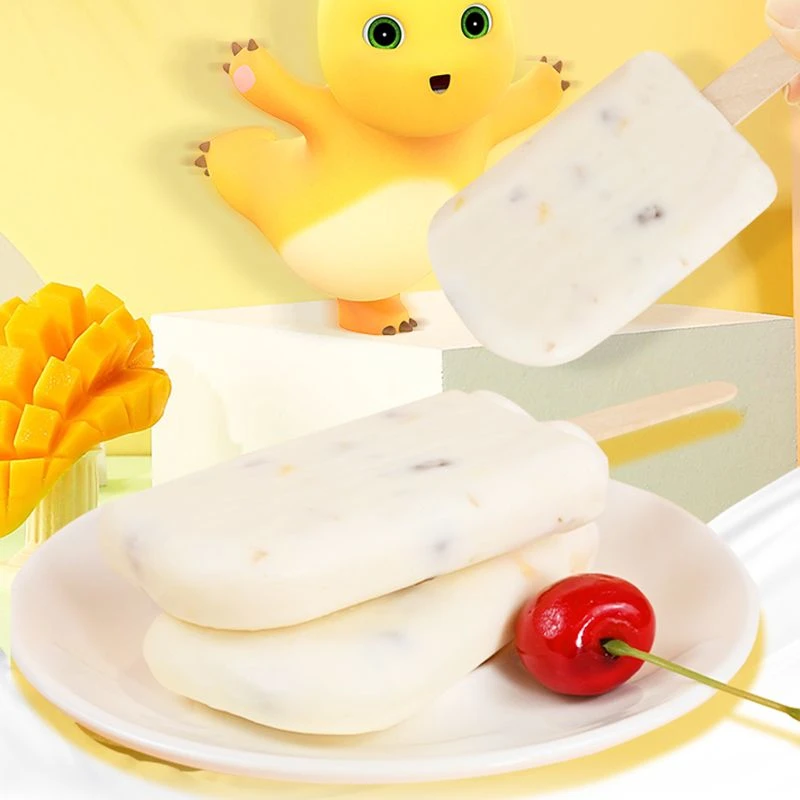 奶龙/EGC六种口味组合萌趣雪糕冰淇淋生椰水果鲜奶味【23袋+2杯】