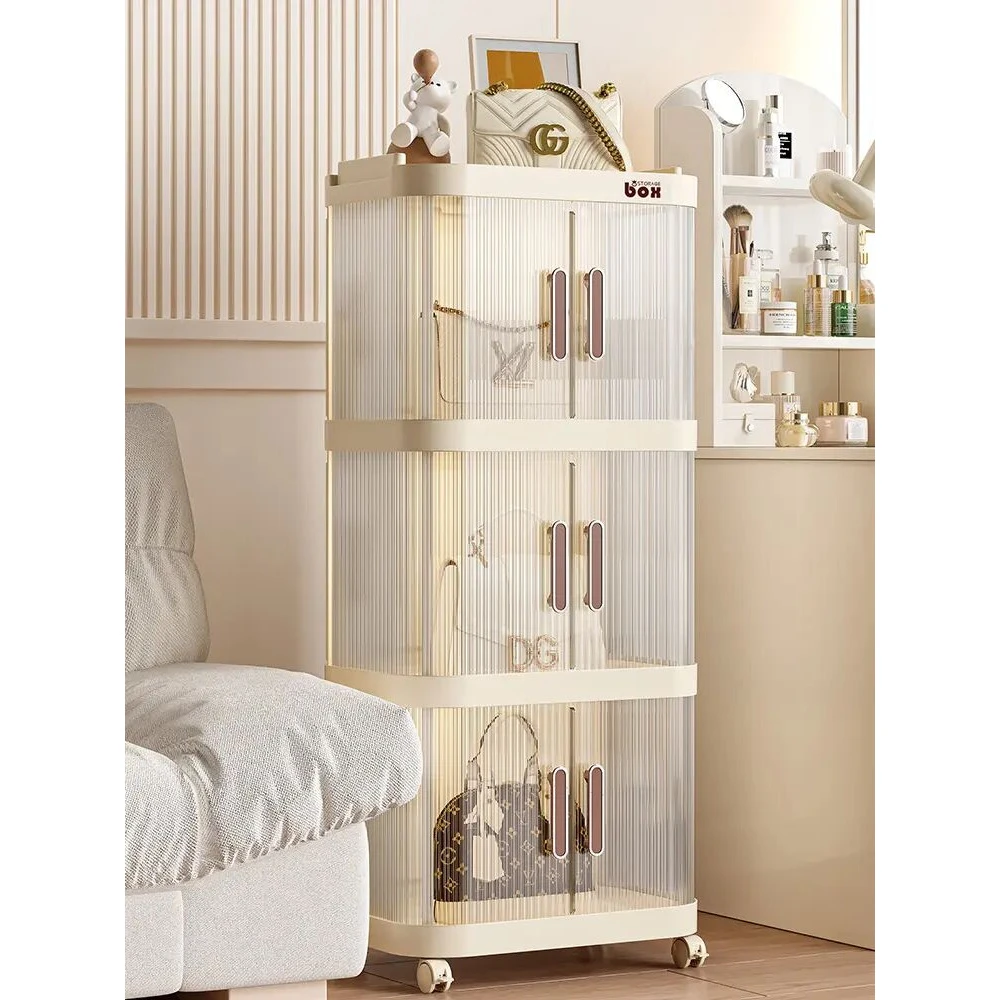 收纳柜子置物柜家用宝宝折叠衣柜儿童整理衣服玩具储物柜零食柜