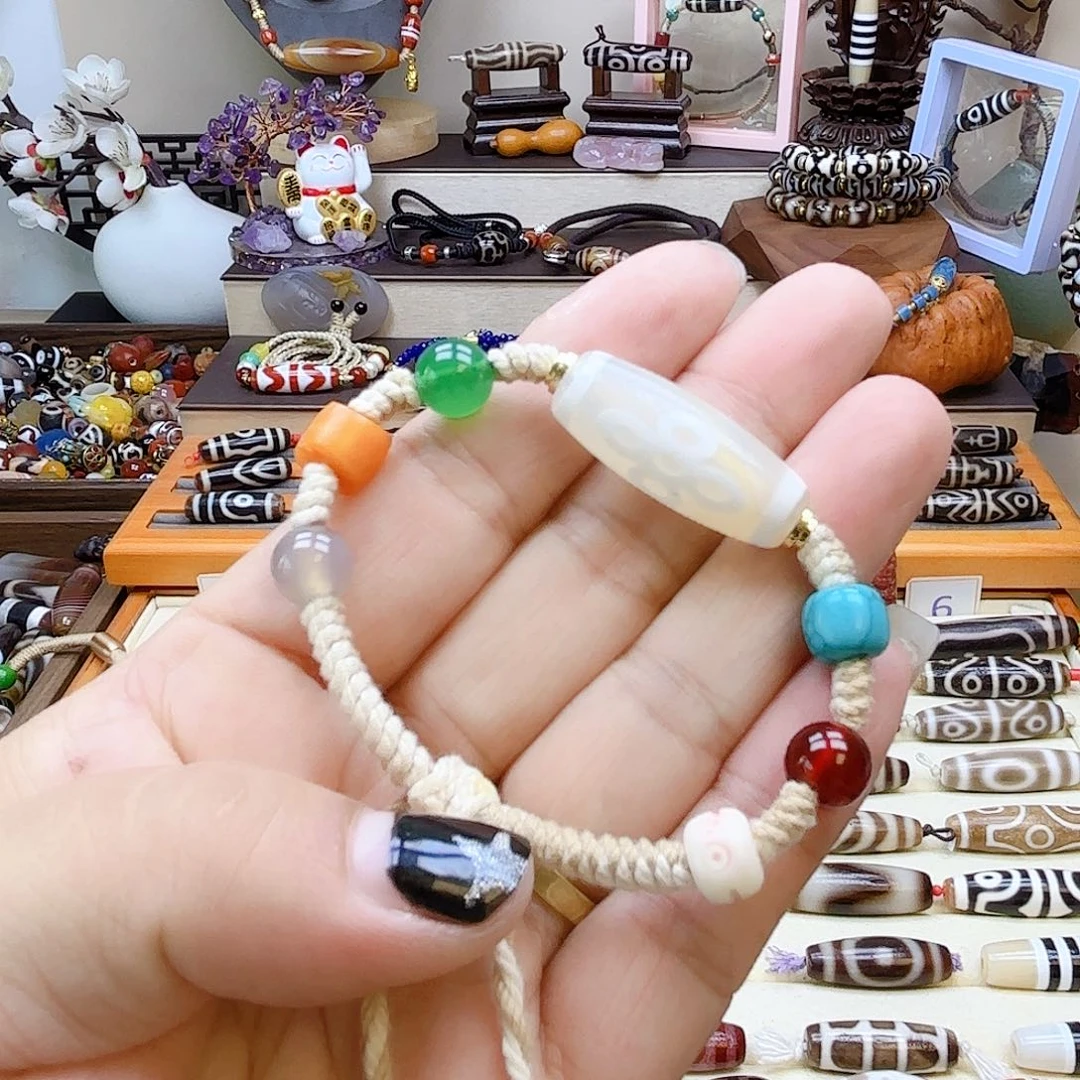 玛瑙/玉髓合金颈饰