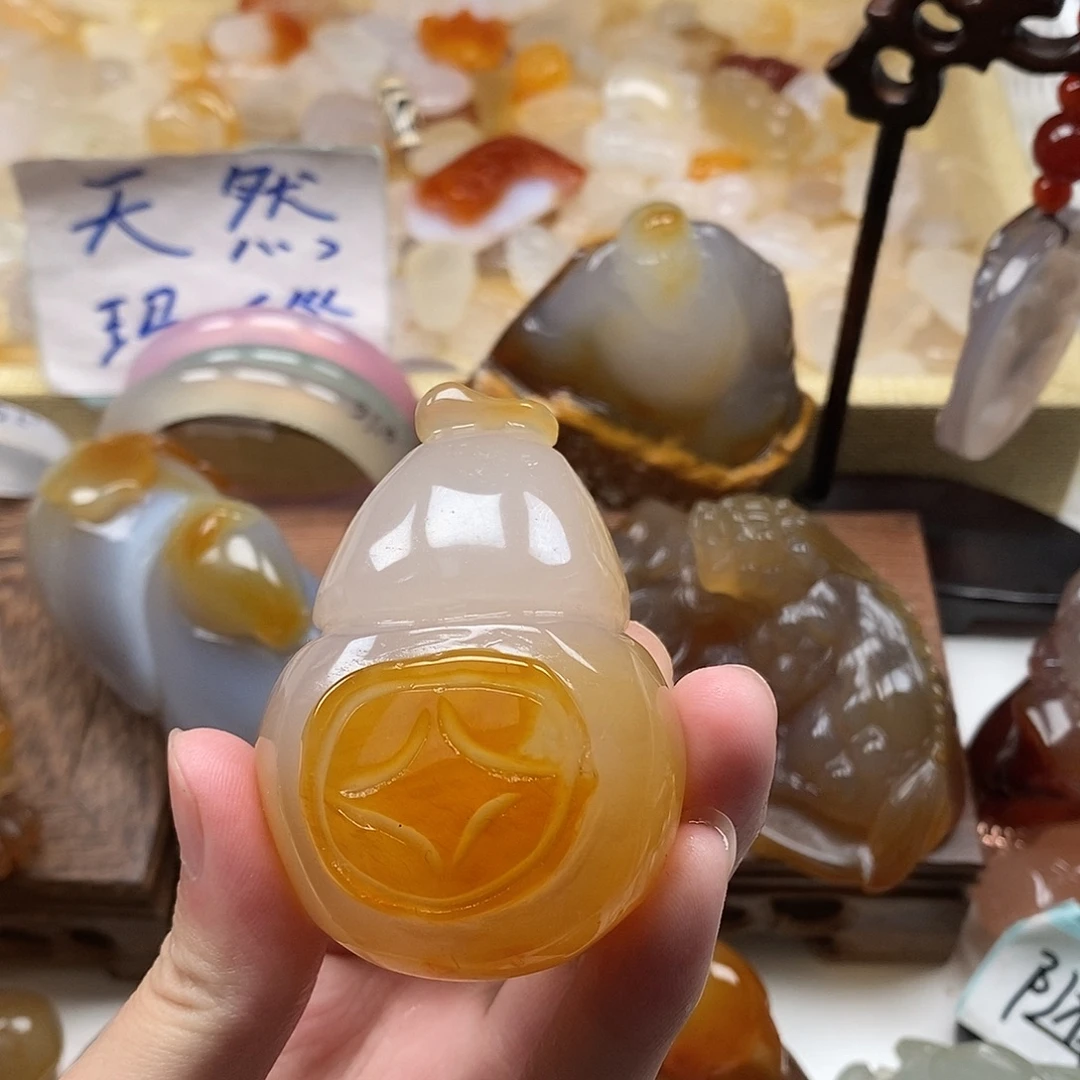 玛瑙/玉髓未镶嵌颈饰