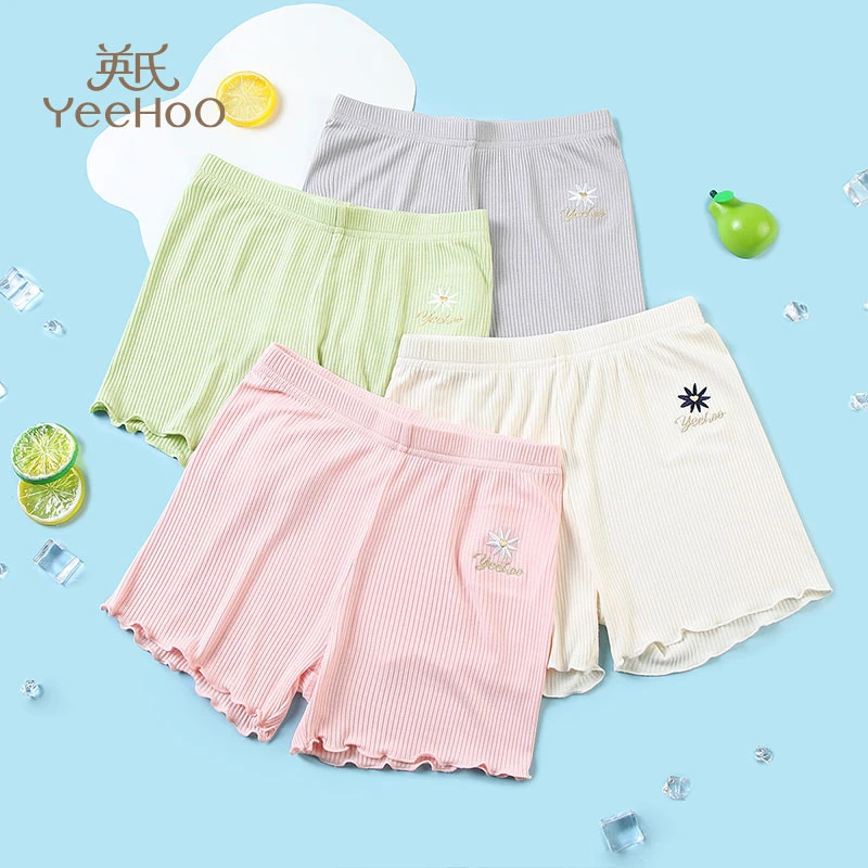 （粉丝专享）英氏女童打底裤防走光夏季薄款儿童内裤YS-X2073YFW