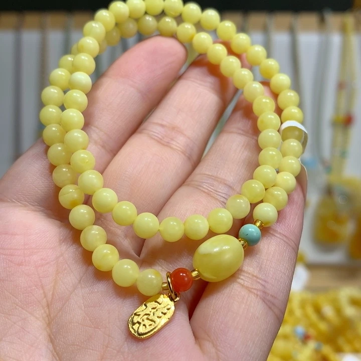 手链蜜蜡未镶嵌5mm