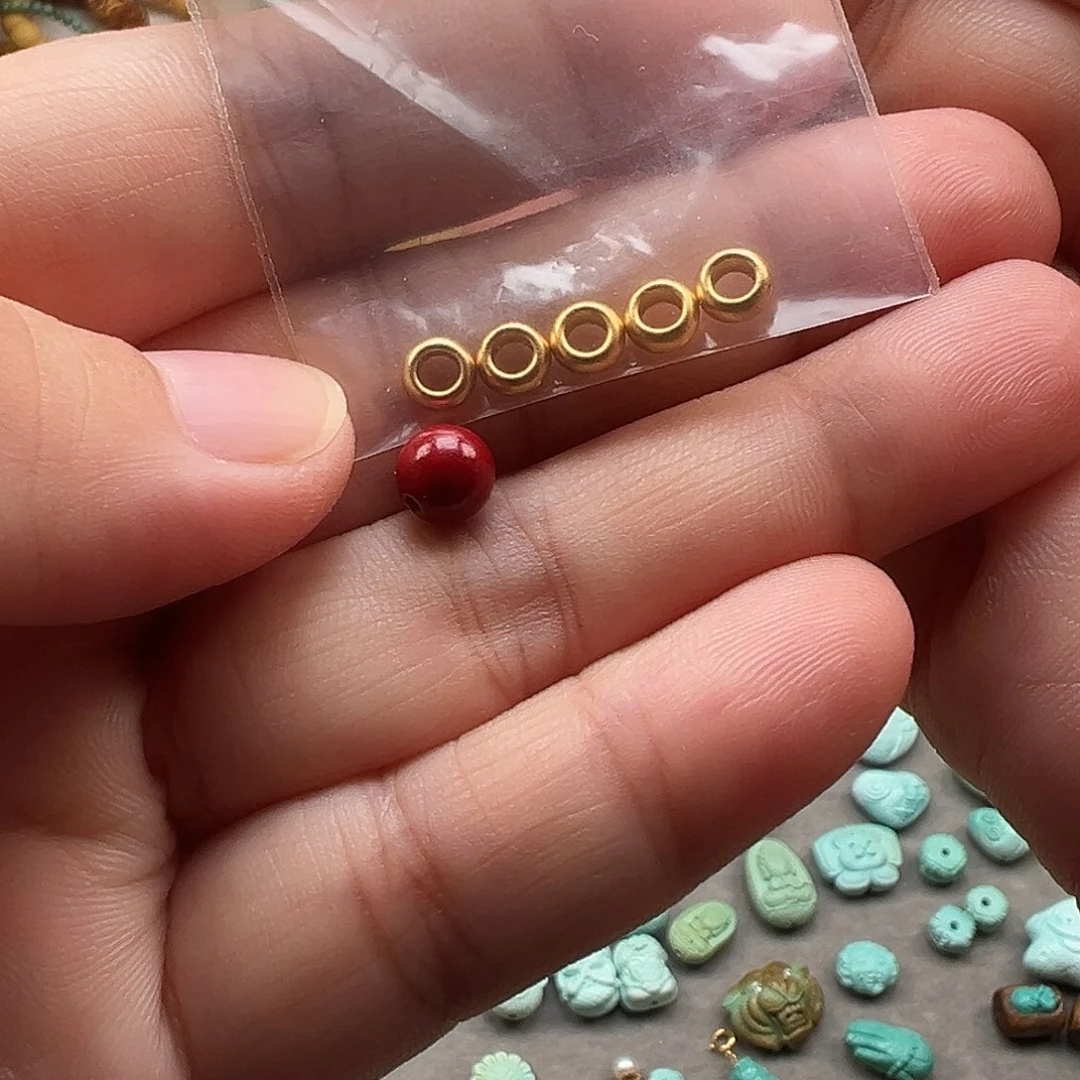 南红玛瑙未镶嵌颈饰