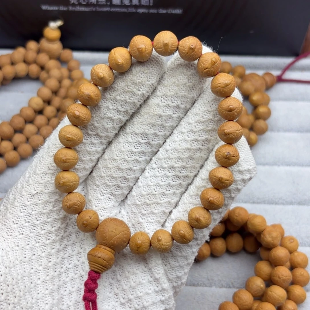 凤眼菩提吊坠凤眼菩提10尺寸矮壮厚皮壳