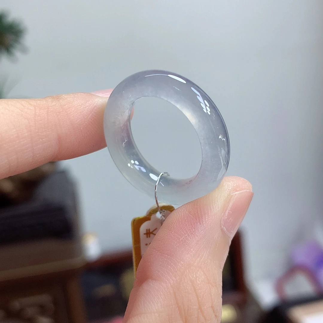 翡翠未镶嵌戒圈17-18号