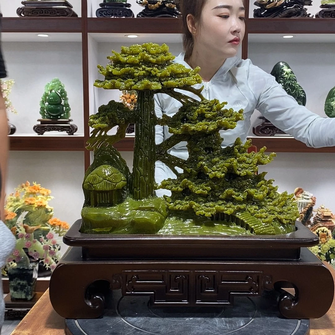 混***郭玉山水摆件 玄关摆件
