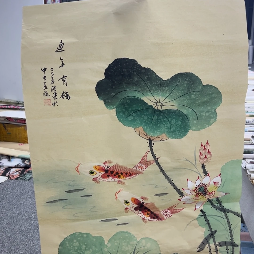 国画纯手绘字画宣纸