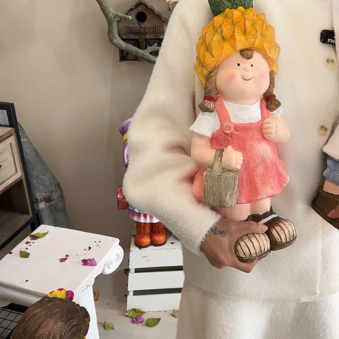 花园摆件红红火火