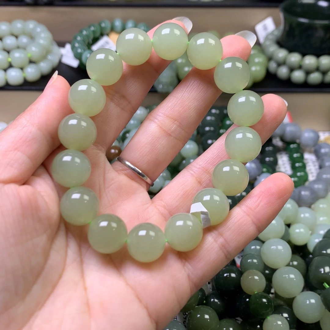 和田玉手链未镶嵌